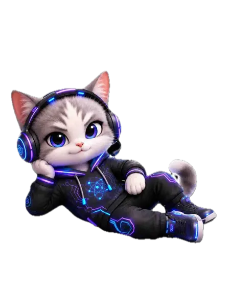 Arena Cat looking cool