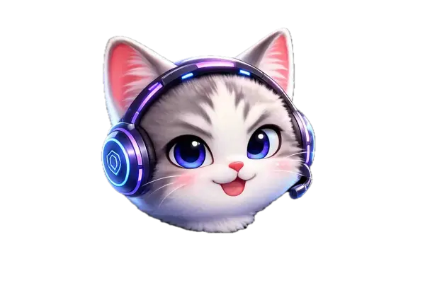 Arena Cat, the QVArena mascot